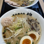 らーめん錦 - トロ玉ラーメン（醤油）