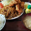 Fukudaya - やきそば定食@750