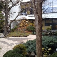 真心庵 - 店内の庭園
