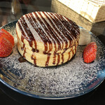 カフェハックベリー - イチゴチョコパンケーキ2