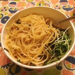 タパス＆タパス - 慌てて私が注文したタパス風スパゲッティと交換