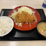 かつや - ロースカツ定食