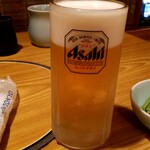 Yakitori Torigen - 生ビール：600円