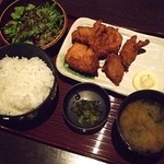 Tori yo saka nayo - から揚げ定食