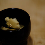 そま莉 - 先付 白子茶碗蒸し