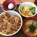 Sukiya - 牛丼（並）ランチセット