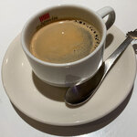 ムーミン ベーカリー＆カフェ - カフェsetのドリンクはホットコーヒーを。