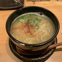 京の禅 車 四条烏丸店 - 鶏そば白（小）530円