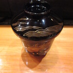 天寿し - 蓴菜の赤出汁