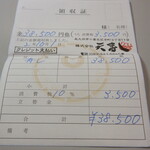 天寿し - 一人利用の日、昨年からクレジット可になりました