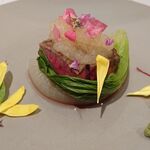 野菜割烹 あき吉 - 珍しくお肉が出ました