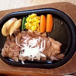 るーらる - ●和風ステーキ定食　1450円：メインのステーキ●