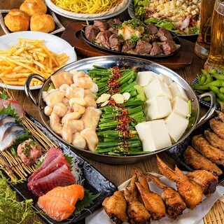 手羽尽くし 人気no 1 手羽先 手羽餃子 もつ鍋他選べる4種鍋 3h飲み放題 9品3500円 全116品食べ飲み放題 個室居酒屋 酔っ手羽 水道橋店 Yotteba 水道橋 居酒屋 食べログ