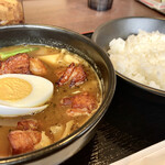 CoCo壱番屋 - 料理写真:『ローストチキンスープカレー』様(966円)※税込。