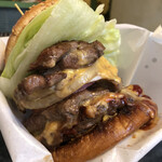 ベーカーバウンス - 『チャックアイビーフチーズバーガー￥1600』