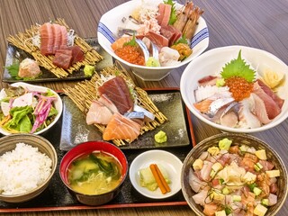 Kaisen Sakaba Fujitaya - 夜のお刺身定食・海鮮丼・バラちらし！！お食事だけも可能です！！ランチも営業始めました！！