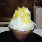 甘味や 澤田商店 - マンゴかき氷