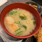 とんかつ 大喜 - 味噌汁