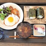 食堂 からす - ドリンク映ってません。食後に出していただきました