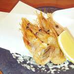 越佐情熱酒場 五八 - なんばえびの唐揚げ