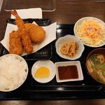 Izakaya Ichi - ミックスフライ定食　\850(20-12)