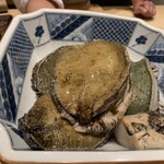 すし昇 - 生アワビ