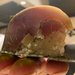 すし昇 - 鯖炙り海苔巻