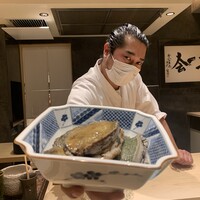 すし昇 - 生アワビ