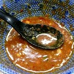 らー麺 きん - 辛つけ麺　食後