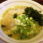 はなふく - 鶏こくラーメン＋煮卵