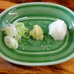 手打蕎麦 こより - 辛味大根良いよ