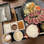 牛かつ 牛若丸 - 料理写真:【牛かつ定食(大)200g】¥1.780税別