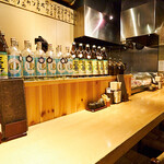 焼き鳥ゑびす - 席（カウンター）