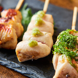 鮮度の良さが味わえる焼鳥！当店ならではの逸品もございます。