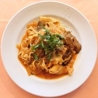 アレーナ・ロッサ - 自家製手打ちパスタセット 1000円 のキノクのトマトソースパスタ