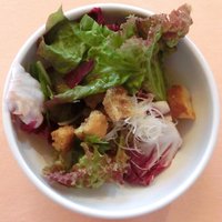 アレーナ・ロッサ - 自家製手打ちパスタセット 1000円 のサラダ