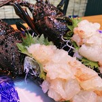 Ise lobster sashimi