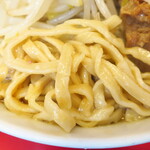 ラーメン二郎 - 麺