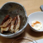 ふくえもん - イカ焼き。コレも日本酒でしょ。