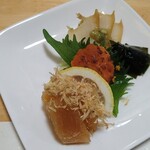 ふくえもん - 数の子、ウニ焼、アワビの酒蒸し