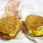 McDonald's - ごはんベーコンレタス410円税込ｗ　ごはんチキンフィレオ410円税込ｗ