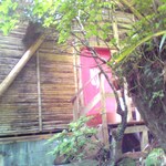 楽遊壽林 自然館 - こちらは敷地内にある貸切露天風呂（縄文遊悠の湯）入口