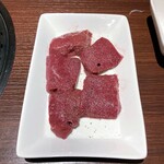 炭火焼肉ふじた - 塩レバー。