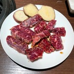 炭火焼肉ふじた - ハラミ2人前。