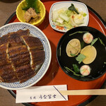 炭焼うな富士 - 上うな丼4400円です