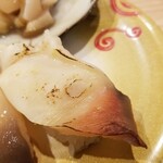 回転寿し トリトン - 炙りほっき。