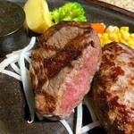 あ・かうはーど - サーロインは柔らかな食感。最高です♪