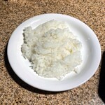 あ・かうはーど - セットのライス。