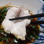 ふぐ料理 生乃弥 - 紅葉おろしと相性バッチリ！