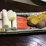 かたつむり - もちろんネギ